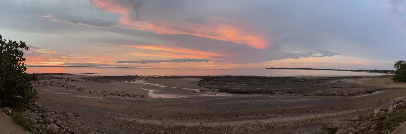 Sunset dinner at the beach