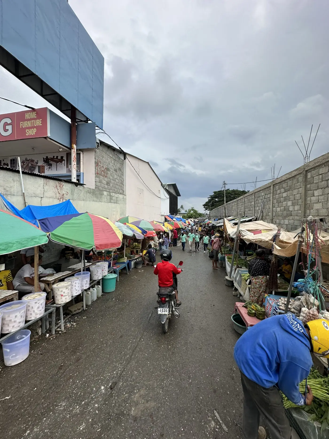 Street markets are everywhere — Timor-Leste.