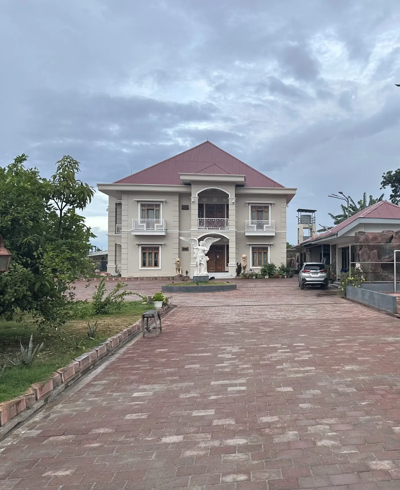 Regal outpost right near the backpackers in otherwise poor area — Timor-Leste.