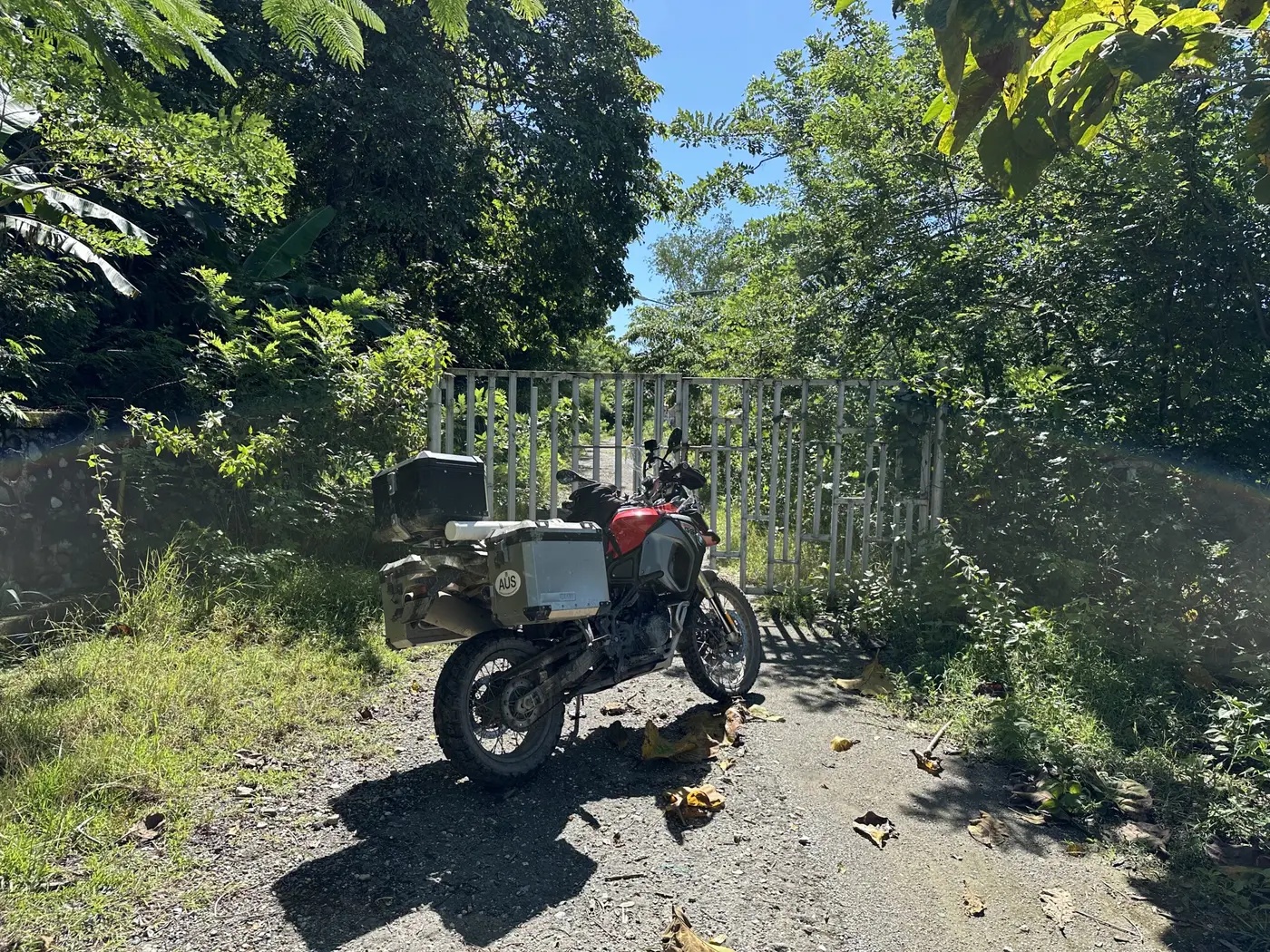 Border crossing the hard way